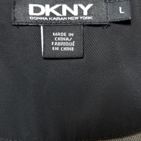 DKNY black denim jacket - Picture 7 of 8